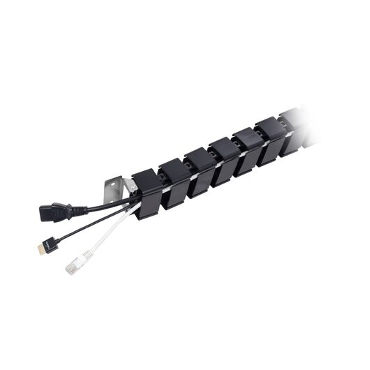 CS-13B Cable Channel, Black, 130x6.7x6.7cm, Kolor: Black, 2 image