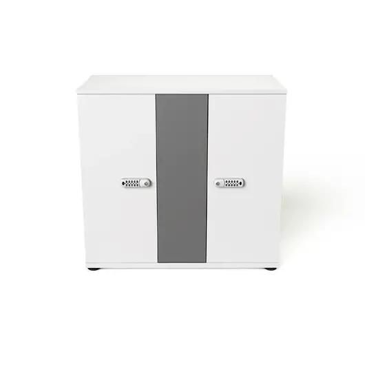 CHRGC-CB-32-EU Static Storage & Charging Station, White/Dark Grey, 14", EU, Plug Type: EU, 4 image