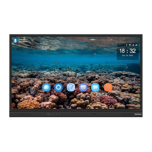 IFPD-YL5 intermedia 75 Interactive LED panel 75'', 4K, 20 touch points, 2x15W audio, 4Gb DDR4, 32Gb EMMC, 5 image